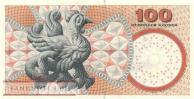 Denmark - 100  Kroner (#061g_UNC)