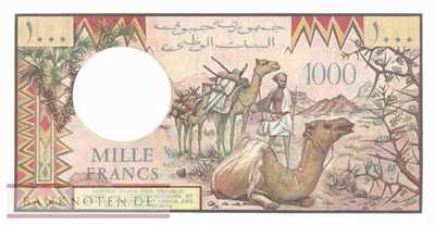 Djibouti - 1.000  Francs (#037d-U1_UNC)