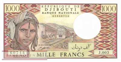 Djibouti - 1.000  Francs (#037d-U1_UNC)