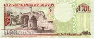 Dominican Republic - 100  Pesos Oro (#171c_UNC)