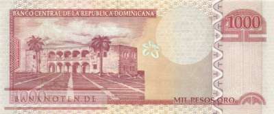 Dominikanische Republik - 1.000  Pesos Oro (#173b_UNC)