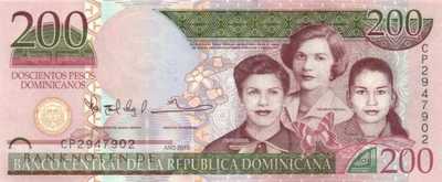 Dominikanische Republik - 200  Pesos Dominicanos (#185_UNC)