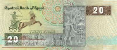 Egypt - 20  Pounds (#052c-92_UNC)