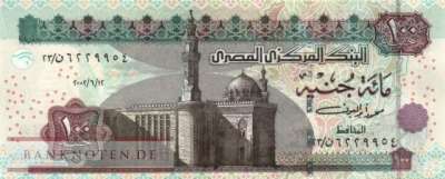 Egypt - 100  Pounds (#067-02_UNC)