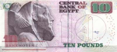 Ägypten - 10  Pounds (#073-17_UNC)