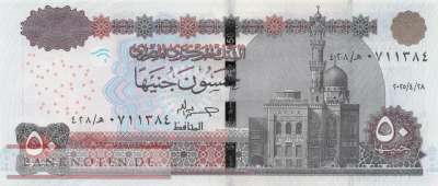 Ägypten - 50 Pounds (#075-25_UNC)