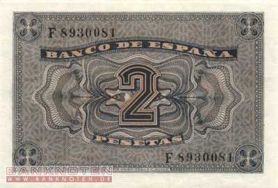 Spanien - 2  Pesetas (#109a_UNC)