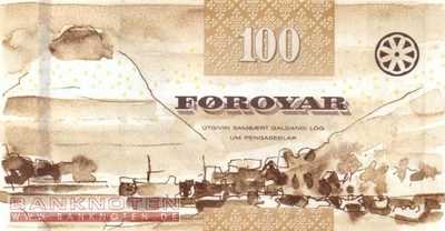 Faroer Inseln - 100  Krónur (#030_UNC)