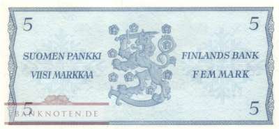 Finnland - 5  Markkaa (#099a-70_UNC)