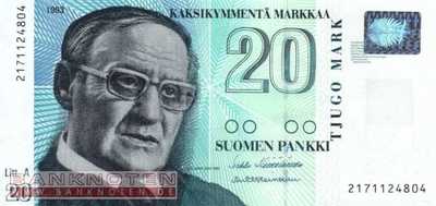 Finnland - 20  Markkaa (#123-7_UNC)