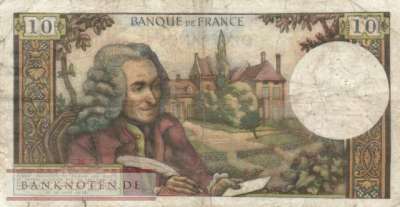 Frankreich - 10  Francs (#147d-73_VG)