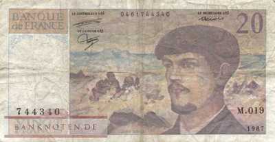 France - 20  Francs (#151b_F)