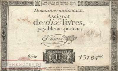 France - 10  Livres (#A066a_VG)