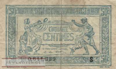 Frankreich - 50  Centimes (#M004_F)