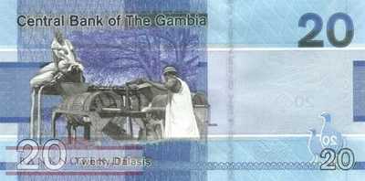 Gambia - 20  Dalasis - Replacement (#039aR_UNC)