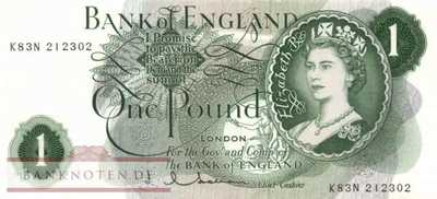 Great Britain - 1  Pound (#374c_UNC)