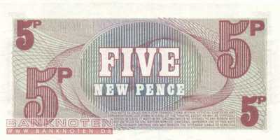 Grossbritannien - 5 New Pence (#M047_UNC)