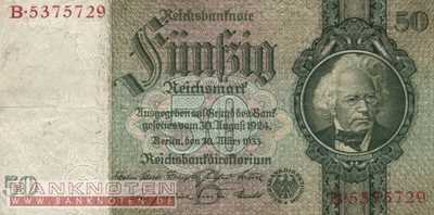 Germany - 50 Reichsmark (#0175aB_F)