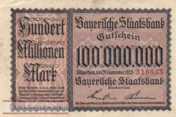 Deutschland - 100 Millionen Mark (#BAY224a_VF)