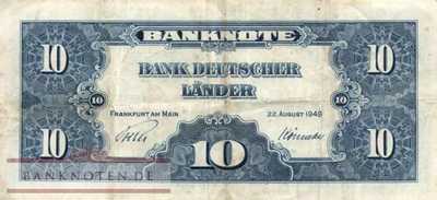 Deutschland - 10  Deutsche Mark (#BRD-04-N_F)