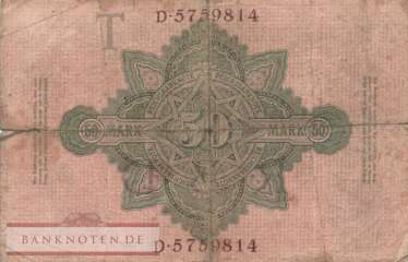 Deutschland - 50  Mark (#DEU-038_VG)