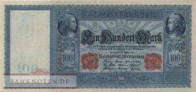 Deutschland - 100  Mark (#DEU-039b_AU)