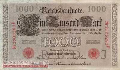 Deutschland - 1.000  Mark (#DEU-040c_VF)