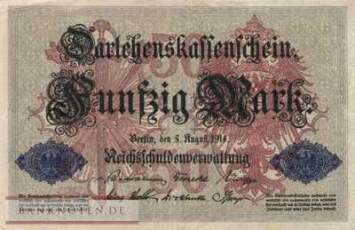 Germany - 50  Mark (#DEU-056b_XF)