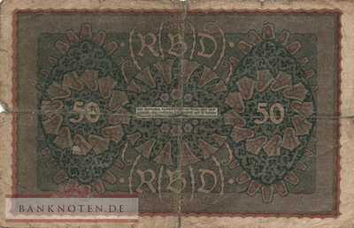 Deutschland - 50  Mark (#DEU-071b_VG)