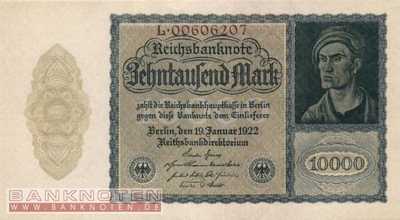 Germany - 10.000  Mark (#DEU-078b_AU)