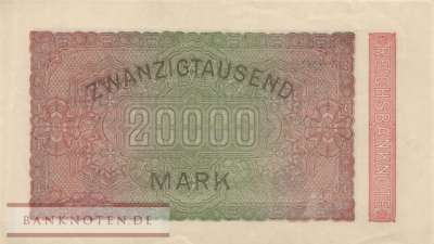 Deutschland - 20.000  Mark (#DEU-095d_XF)