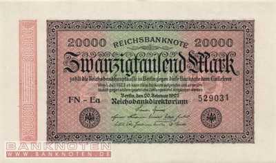 Deutschland - 20.000  Mark (#DEU-095d_AU)