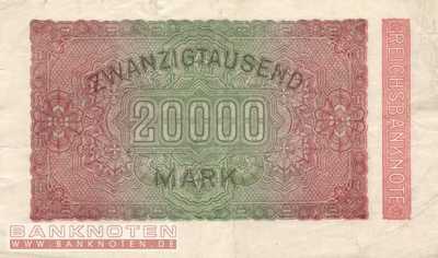 Deutschland - 20.000  Mark (#DEU-095g_VF)