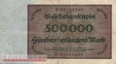 Germany - 500.000  Mark (#DEU-099b_VF)