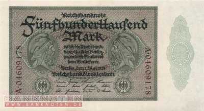 Germany - 500.000  Mark (#DEU-099b_AU)
