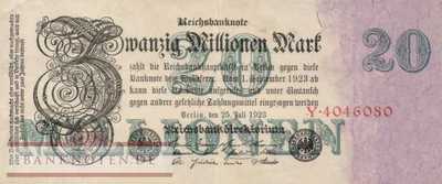 Germany - 20 Million Mark (#DEU-108a_XF)