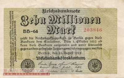 Germany - 10 Million Mark (#DEU-118e_VF)