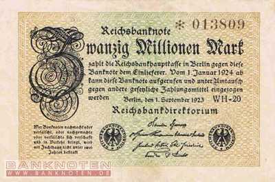 Germany - 20 Million Mark (#DEU-121a_XF)