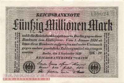Germany - 50 Million Mark (#DEU-123h_XF)
