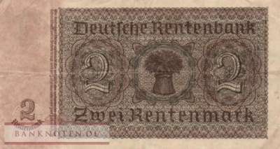 Deutschland - 2  Rentenmark (#DEU-223b_VF)