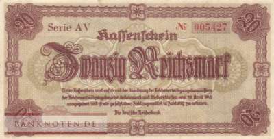 Deutschland - 20  Reichsmark (#DEU-262_XF)