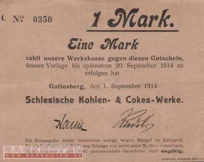 Gottesberg - 1  Mark (#DN14_129_3a_VF)