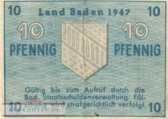 Deutschland - 10  Pfennig (#FBZ-02d_VF)