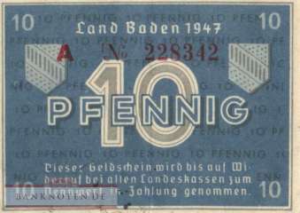 Deutschland - 10  Pfennig (#FBZ-02d_VF)