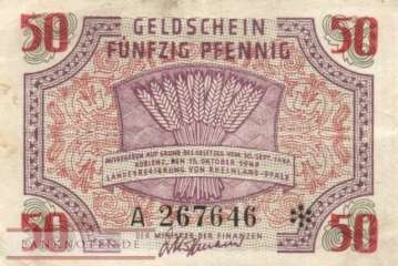 Deutschland - 50  Pfennig (#FBZ-06_VF)