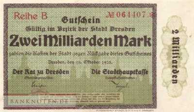 Dresden - 2 Billion Mark (#I23_1072f-1_XF)