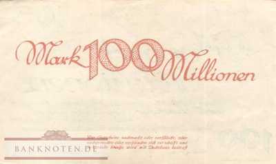Dresden-Neustadt - 100 Millionen Mark (#I23_1121e-1_AU)