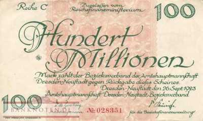 Dresden-Neustadt - 100 Million Mark (#I23_1121e-2_VF)