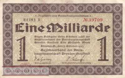 Dresden-Neustadt - 1 Billion Mark (#I23_1121f-1_VF)