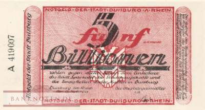 Duisburg - 5 Billionen Mark (#I23_1179q-6_UNC)